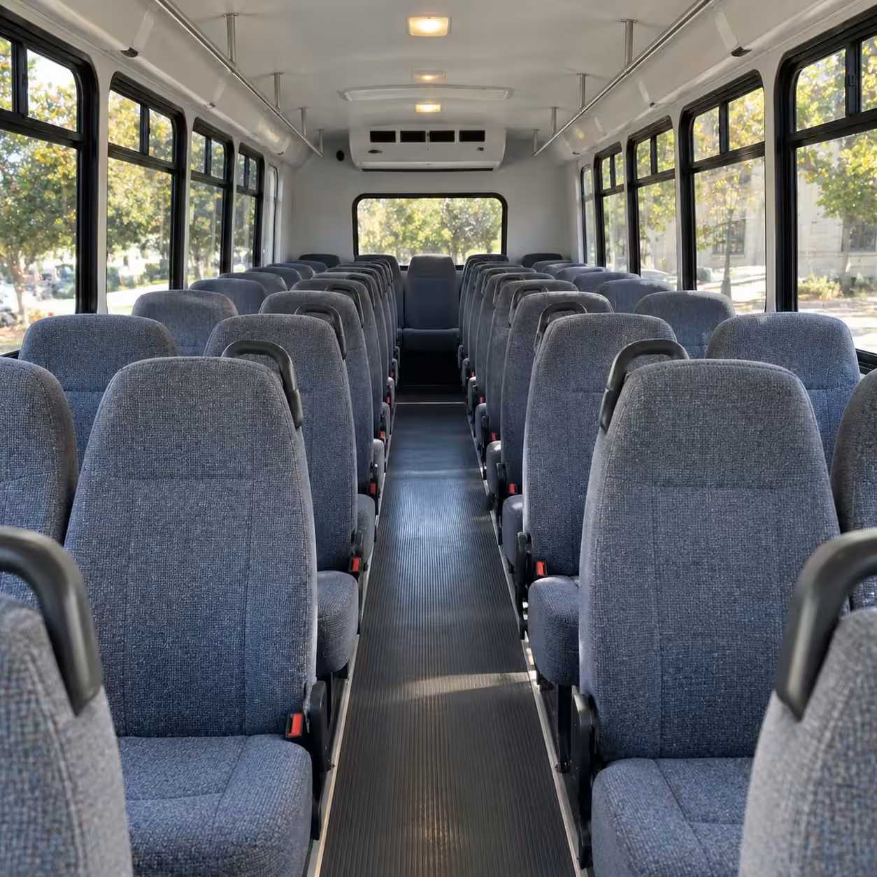 30 passenger minibus inside