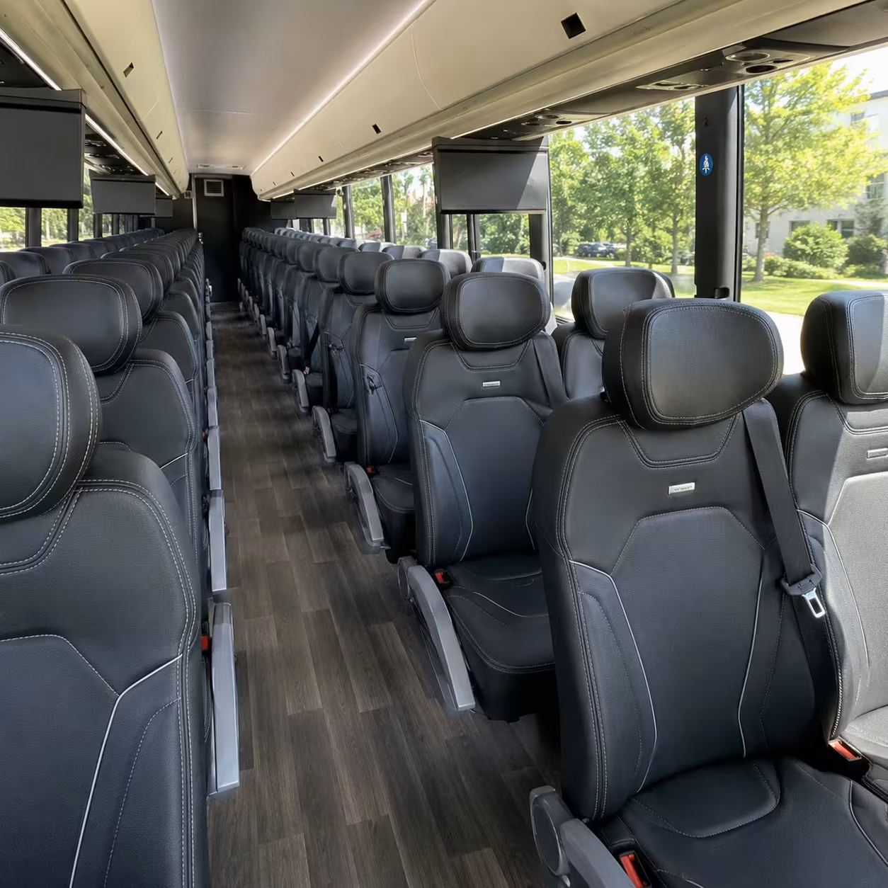 corporate retreat and team building charter bus rentals in tustin