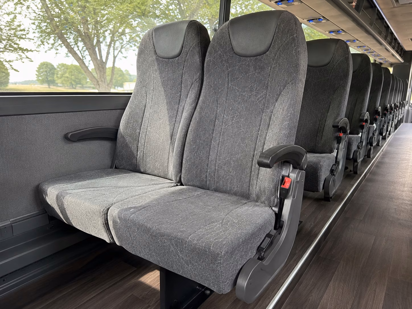 how trip distance and duration affect charter bus rental rates in tustin