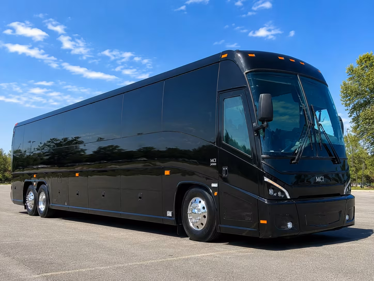 sports team and fan group charter bus rentals in tustin