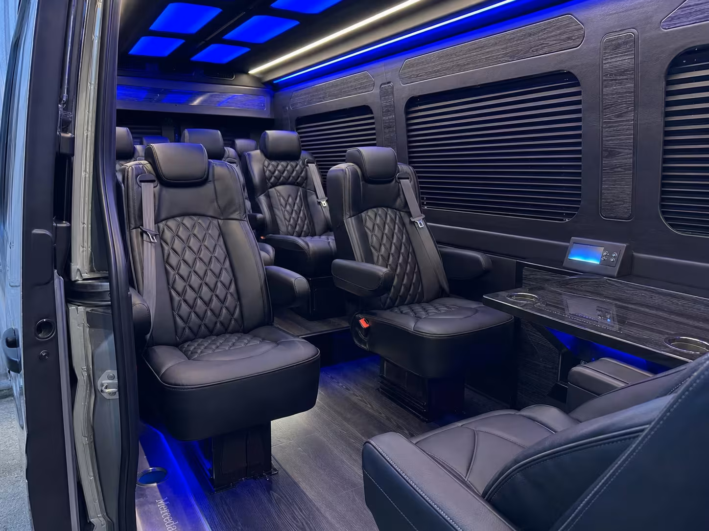 sprinter van transportation for groups and events across tustin