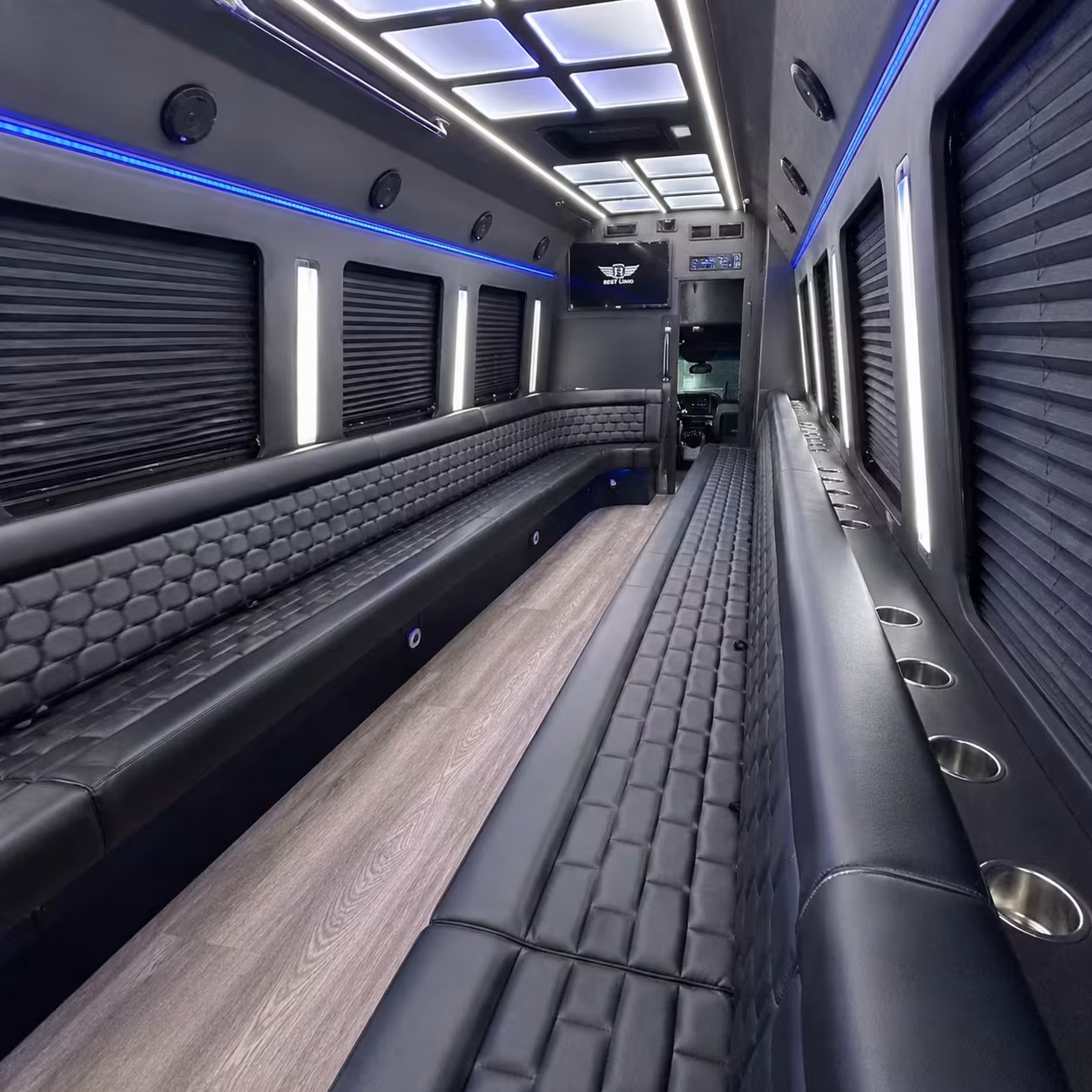 tustin high and foothill high prom party bus rentals