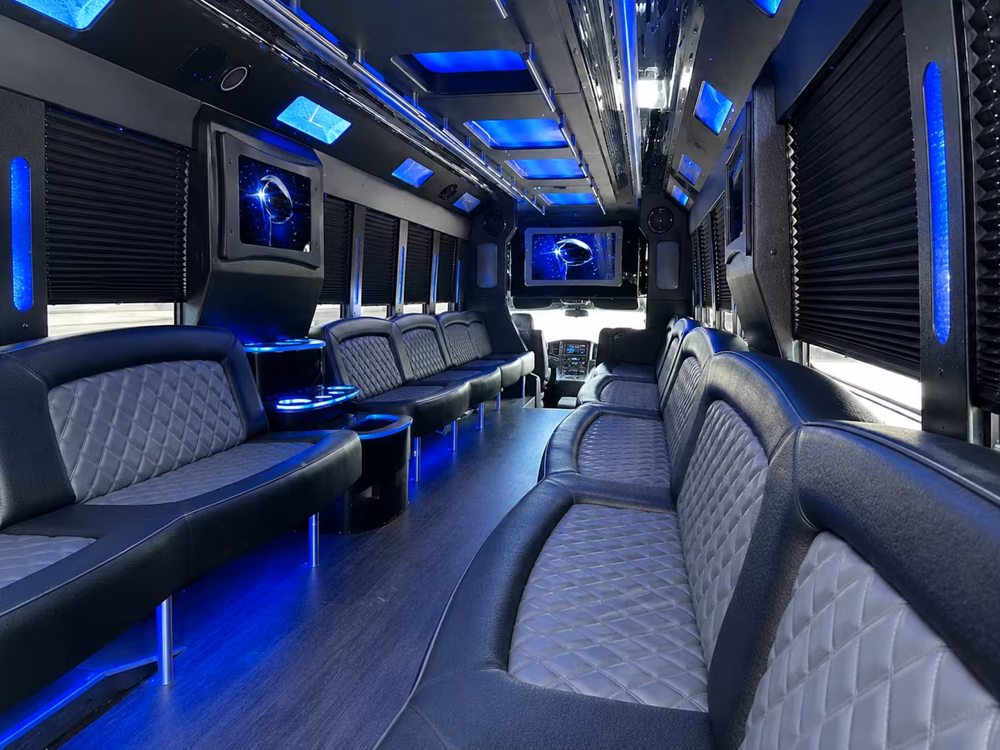 tustin party buses for sofi stadium and crypto com arena games
