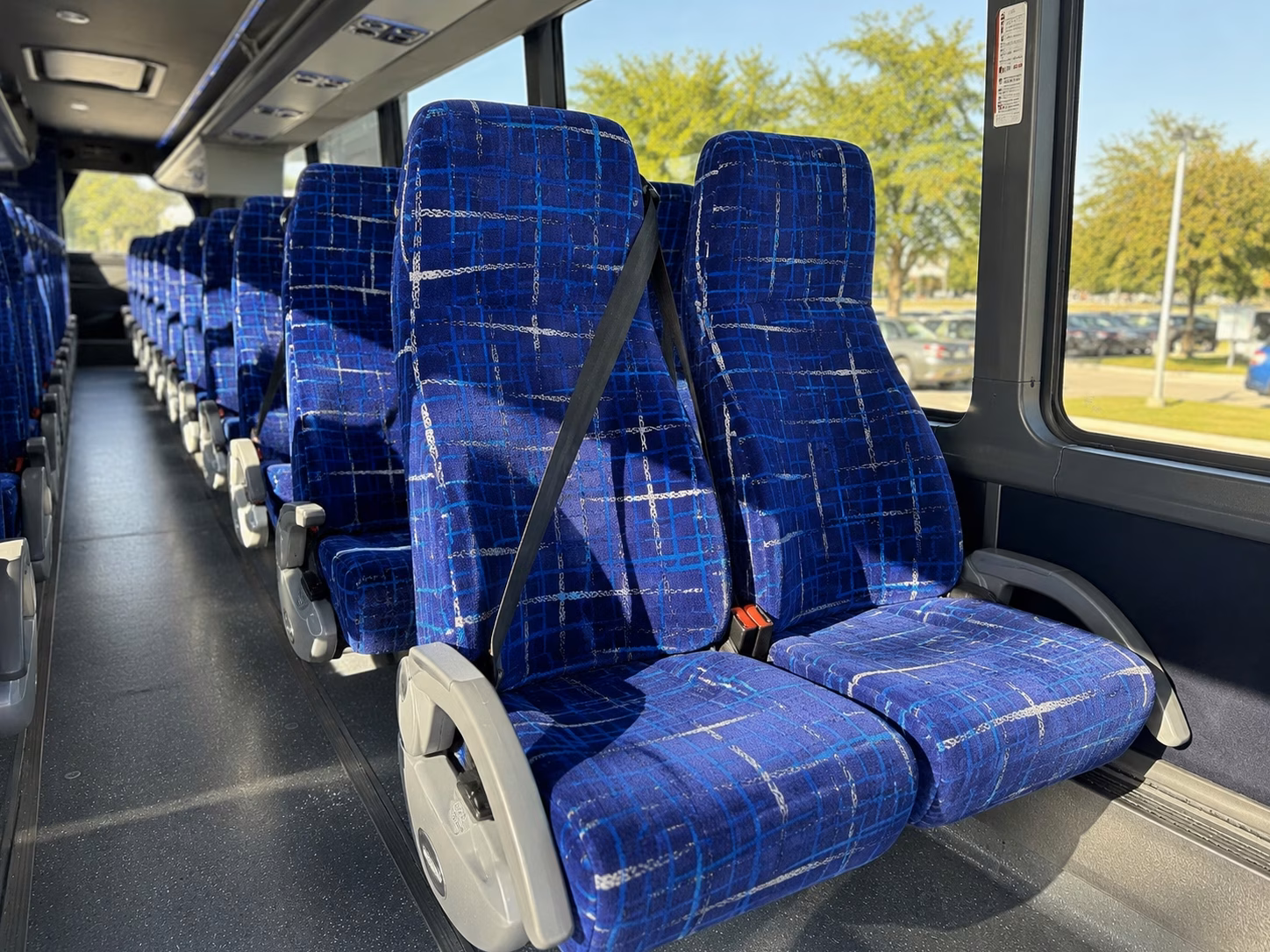 tustin wedding shuttle buses between hotels and venues